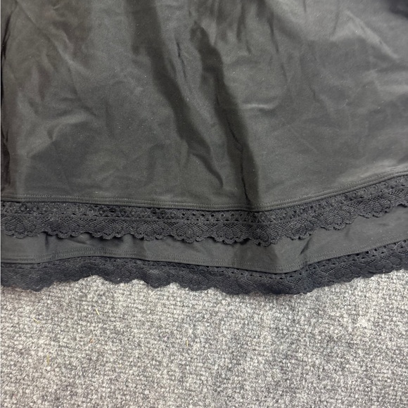 TORRID Women’s NWT Black Wireless Lace Trimmed Swim Dress w/Brief Size: 2 - 2XL - Picture 3 of 12